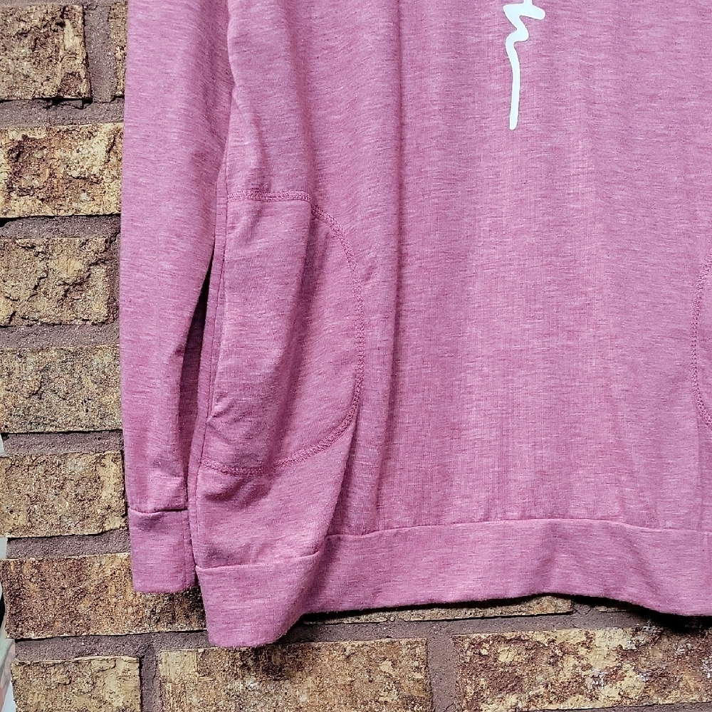 Pink 'Faith' Cross Graphic Pullover Sweatshirt - Picture 3 of 9